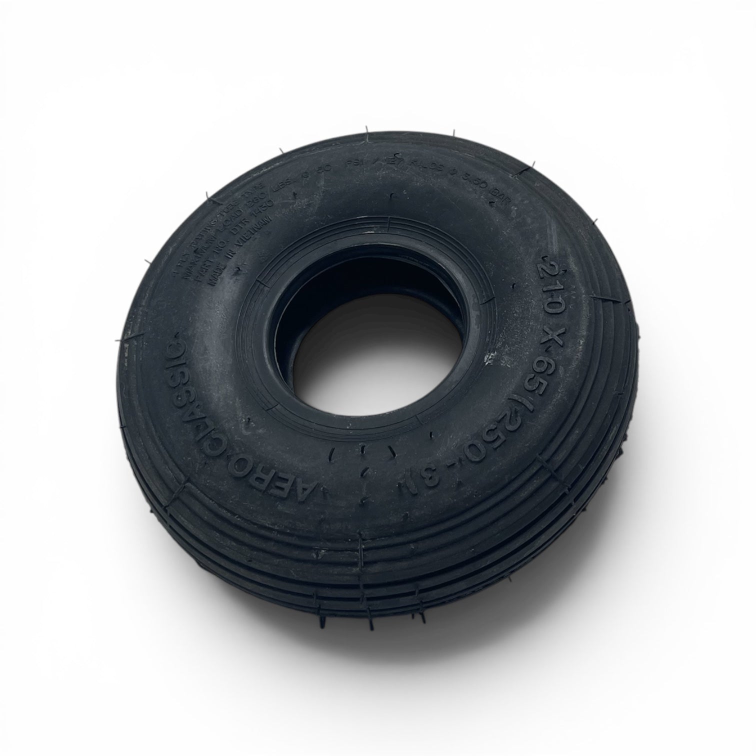 210x65 Aero Classic 4PR aviation tyre for gliders, tailwheels and ultralight aircraft