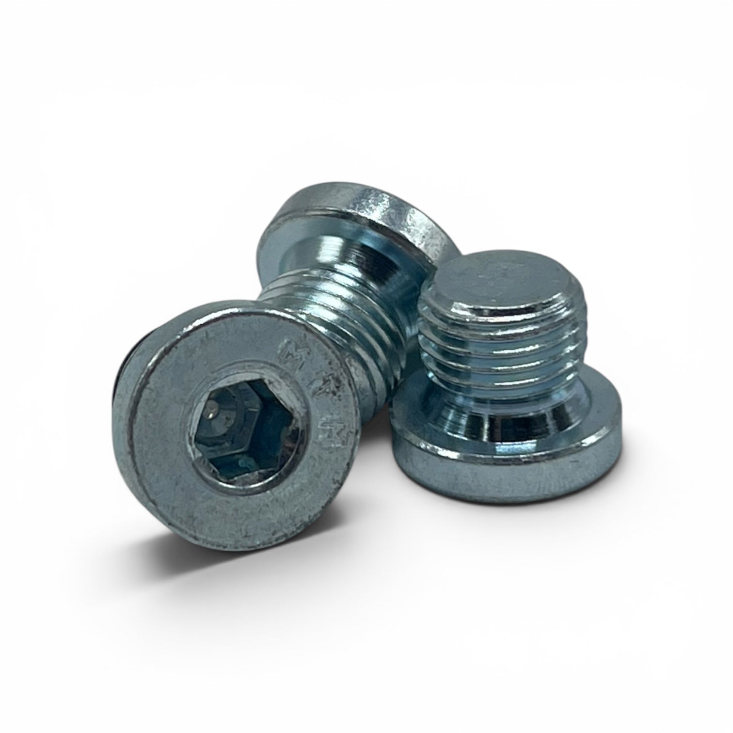 Locking Plug Screw M10 x 1.0mm DIN 908 Zinc