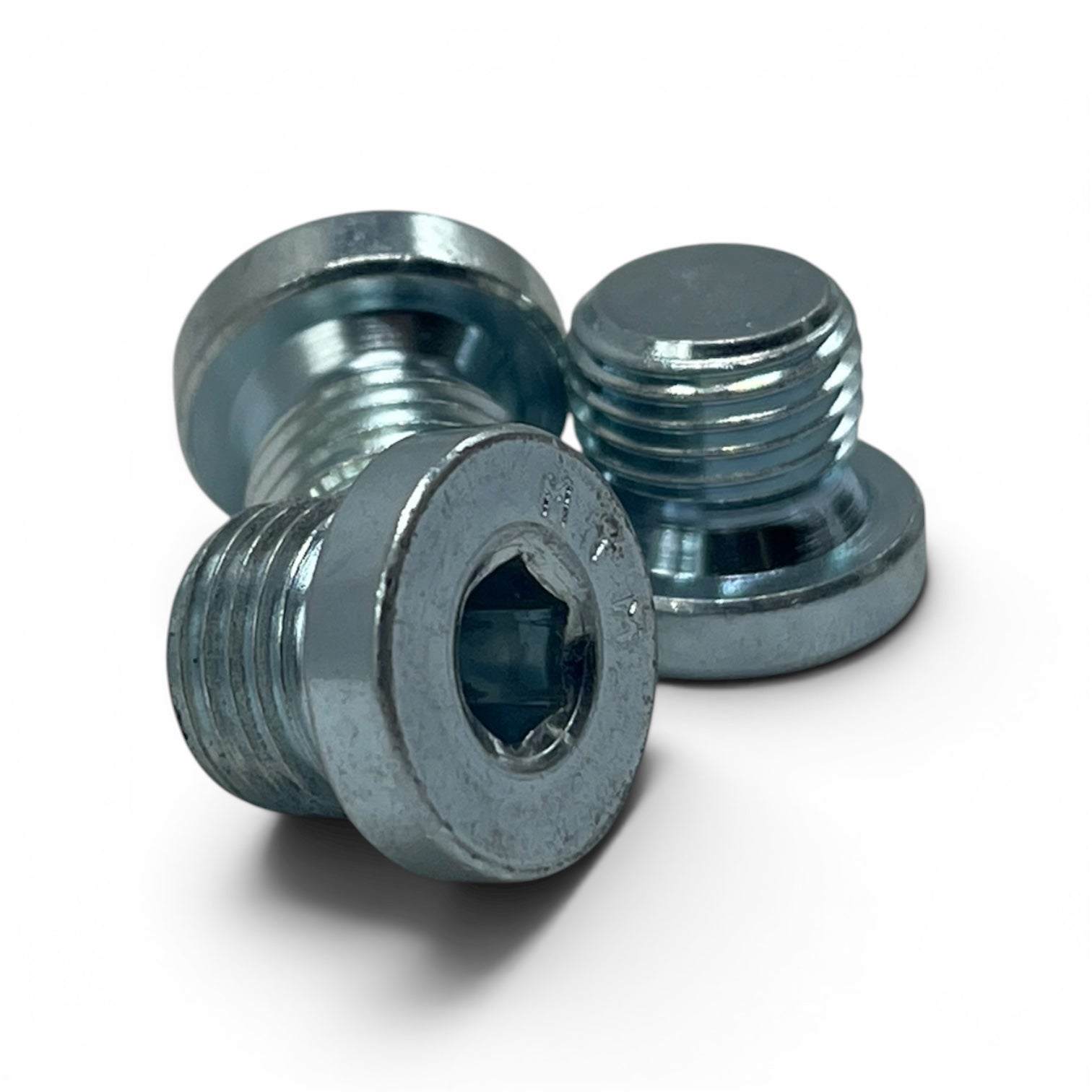 Locking Plug Screw M10 x 1.0mm DIN 908 Zinc