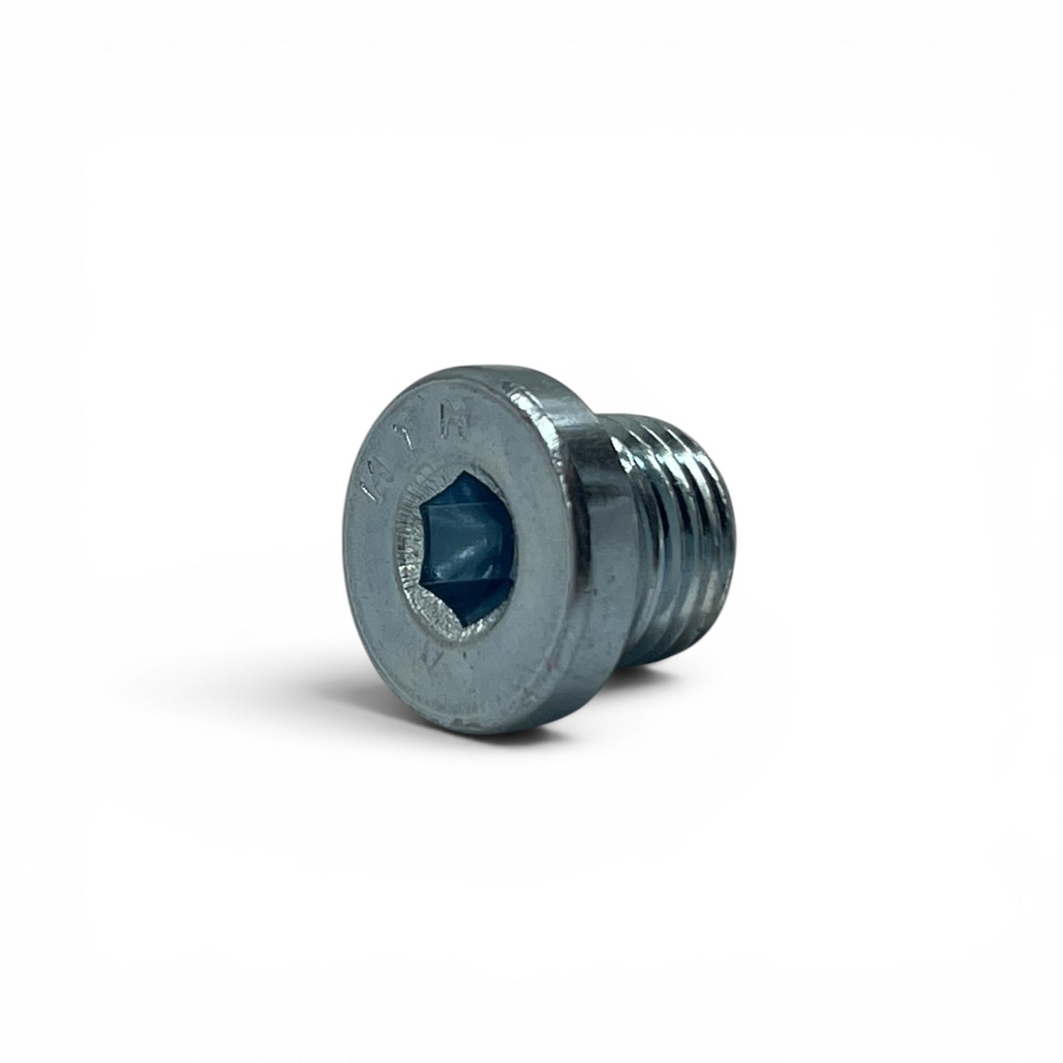 Locking Plug Screw M10 x 1.0mm DIN 908 Zinc