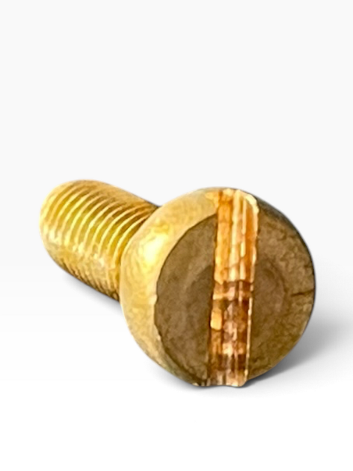 Cylindrical Screw M4x12, DIN 84/ISO 1207, Brass