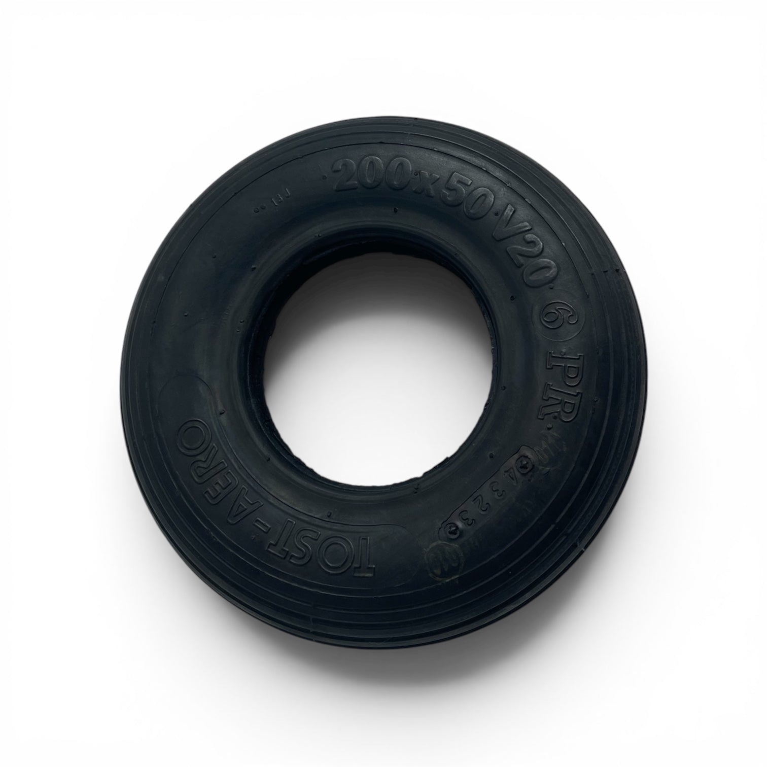 TOST 200x50 Aero 6PR glider tailwheel tyre – fits TOST MAX and MAX II wheel systems