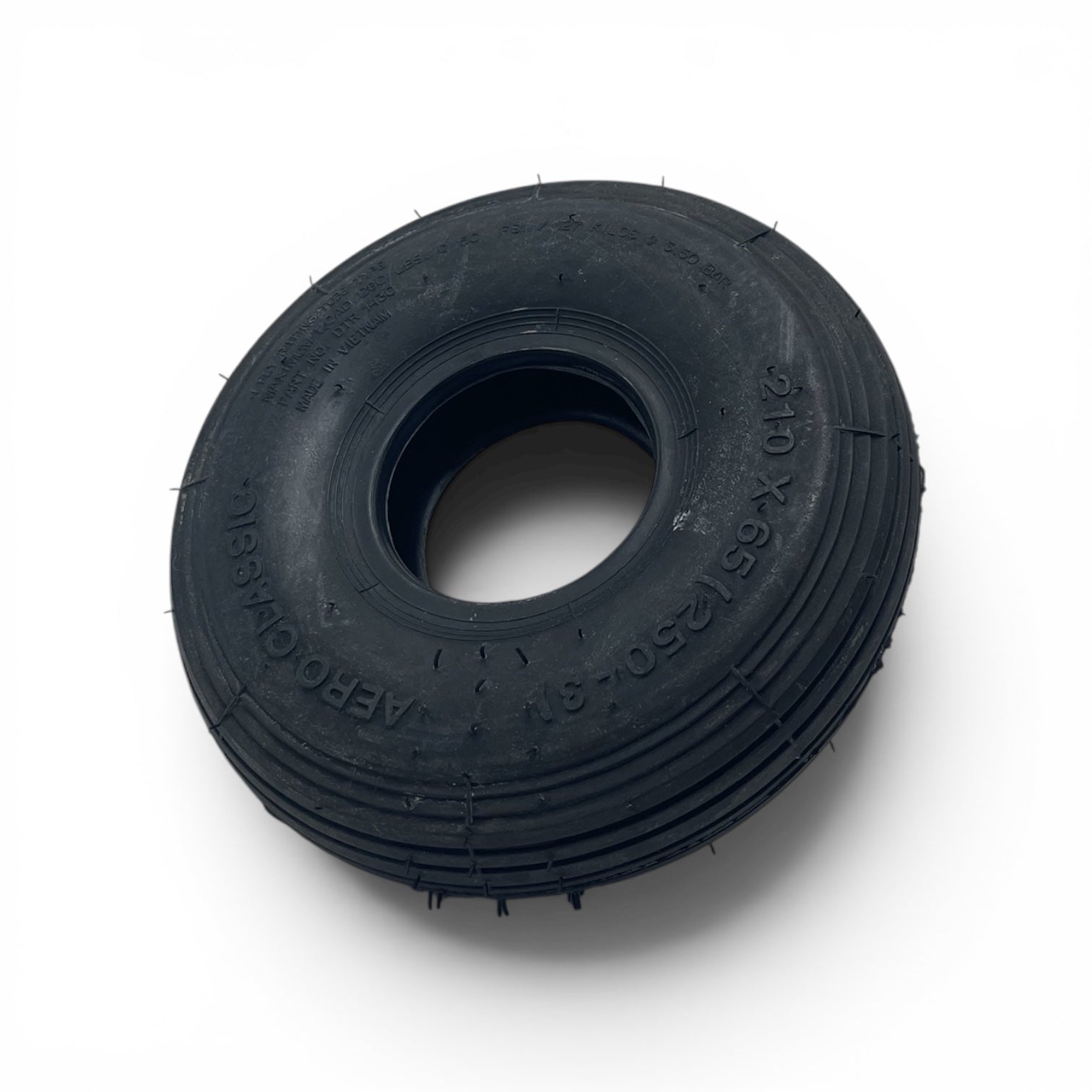 210x65 Aero Classic 4PR aviation tyre for gliders, tailwheels and ultralight aircraft