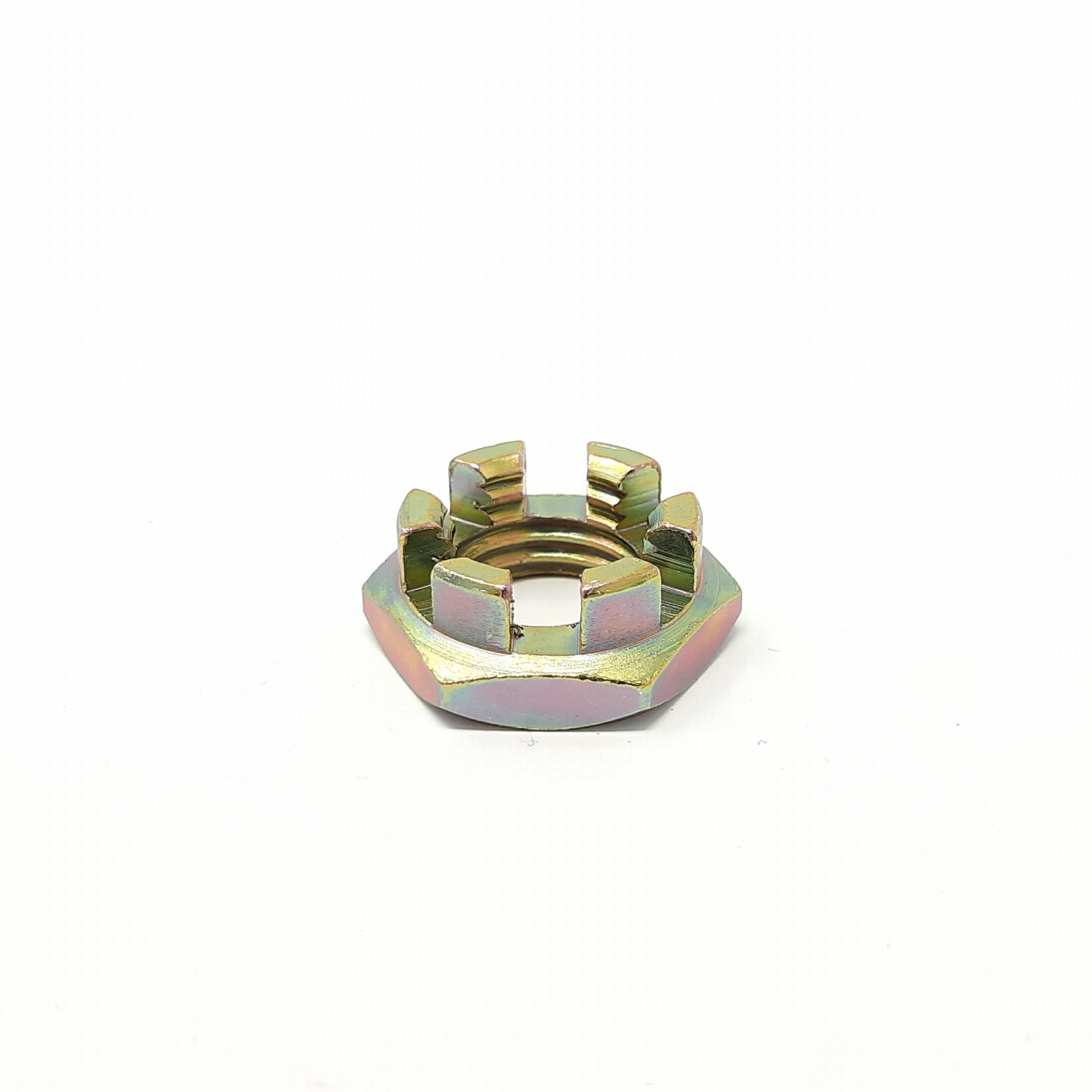 Hexagon Caselated Nut, Wheel Axle M12x1.5