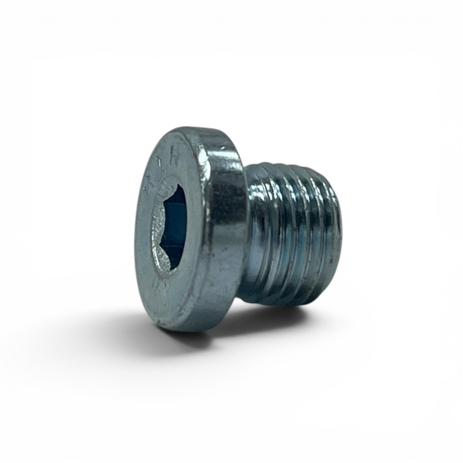 Locking Plug Screw M10 x 1.0mm DIN 908 Zinc