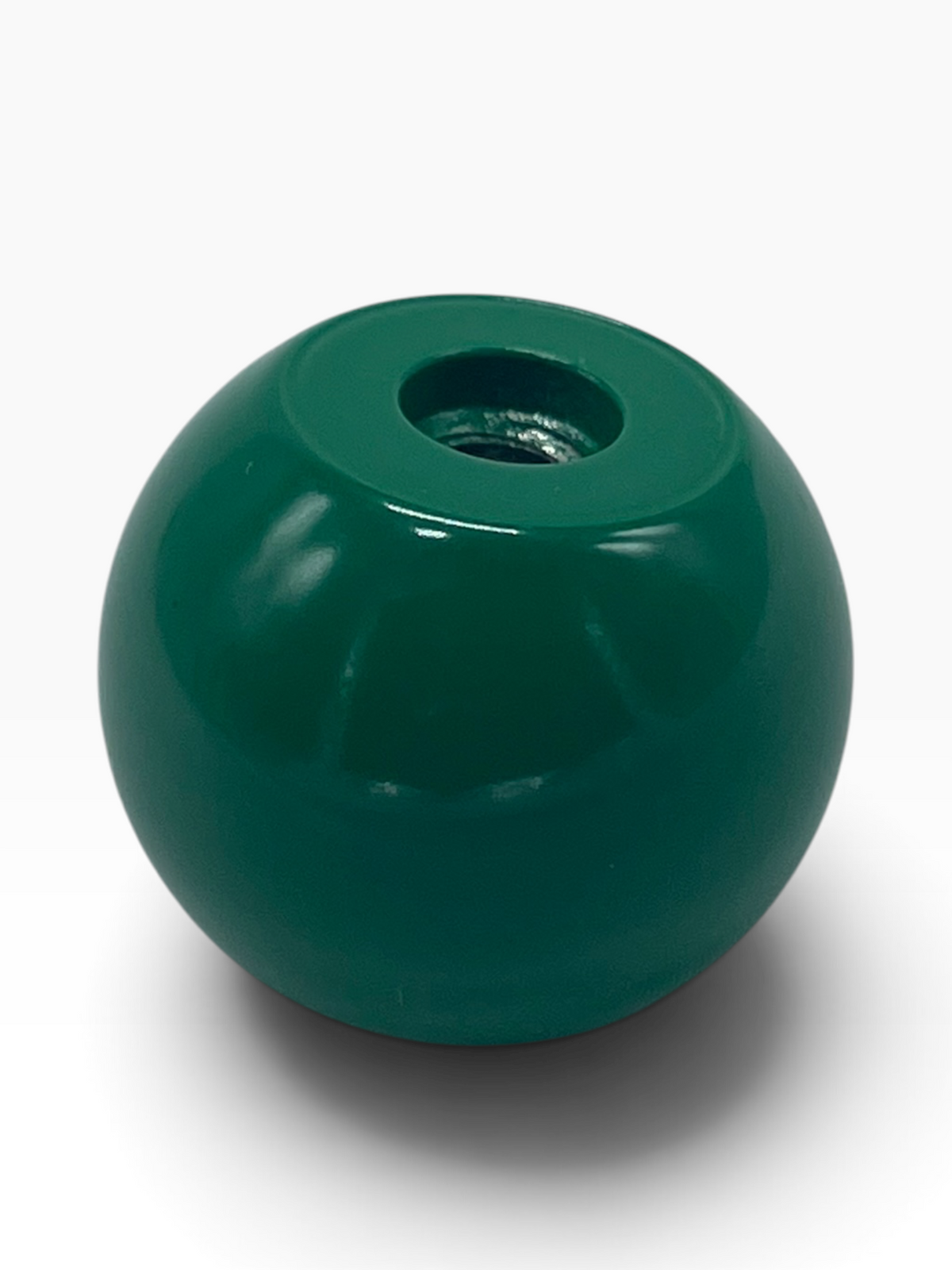 Ball Knob M6, Ø25mm, Alu Green Powdered, RAL 6029