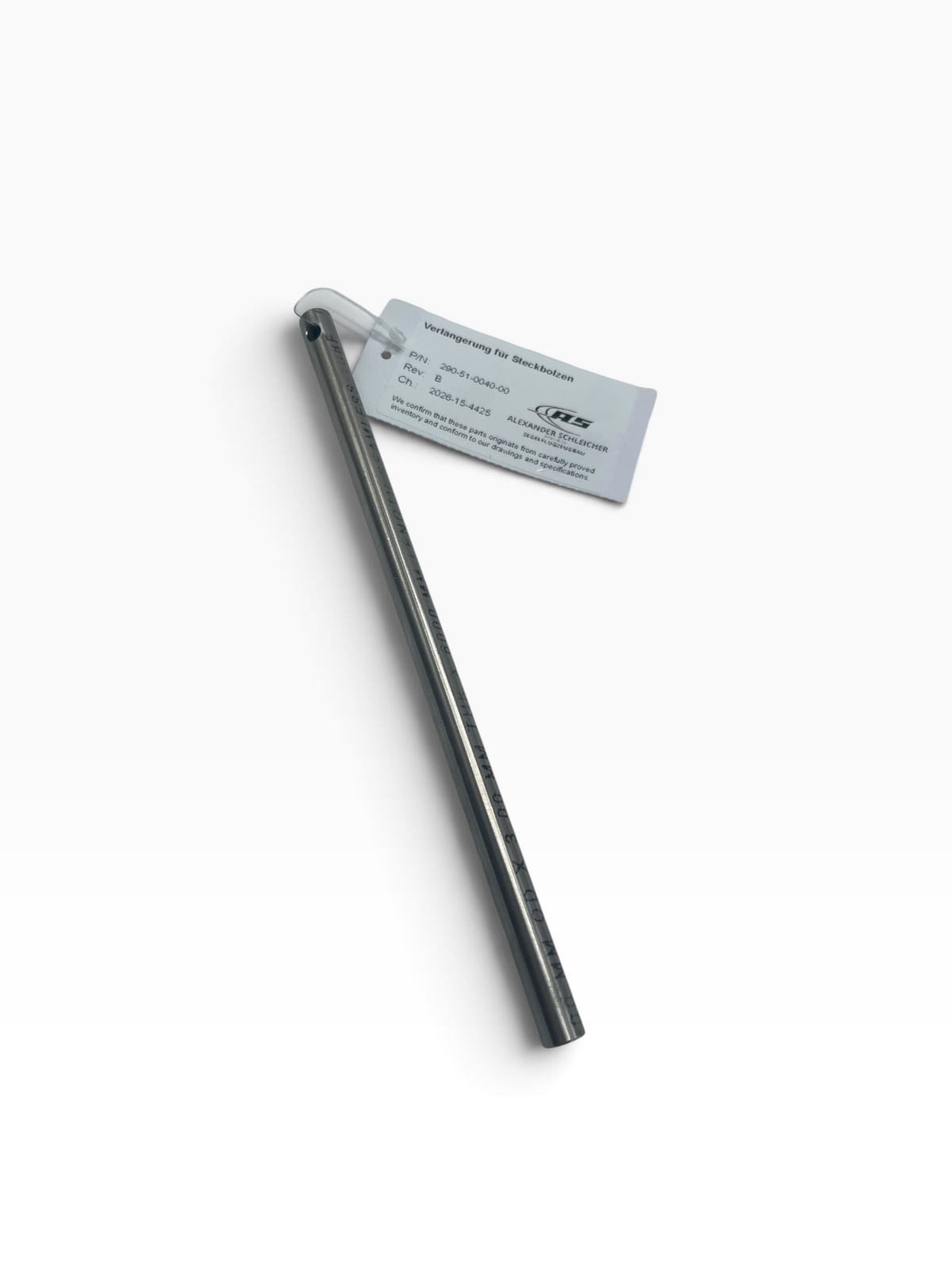 Extension Tube for Wing Tip Joint Pin