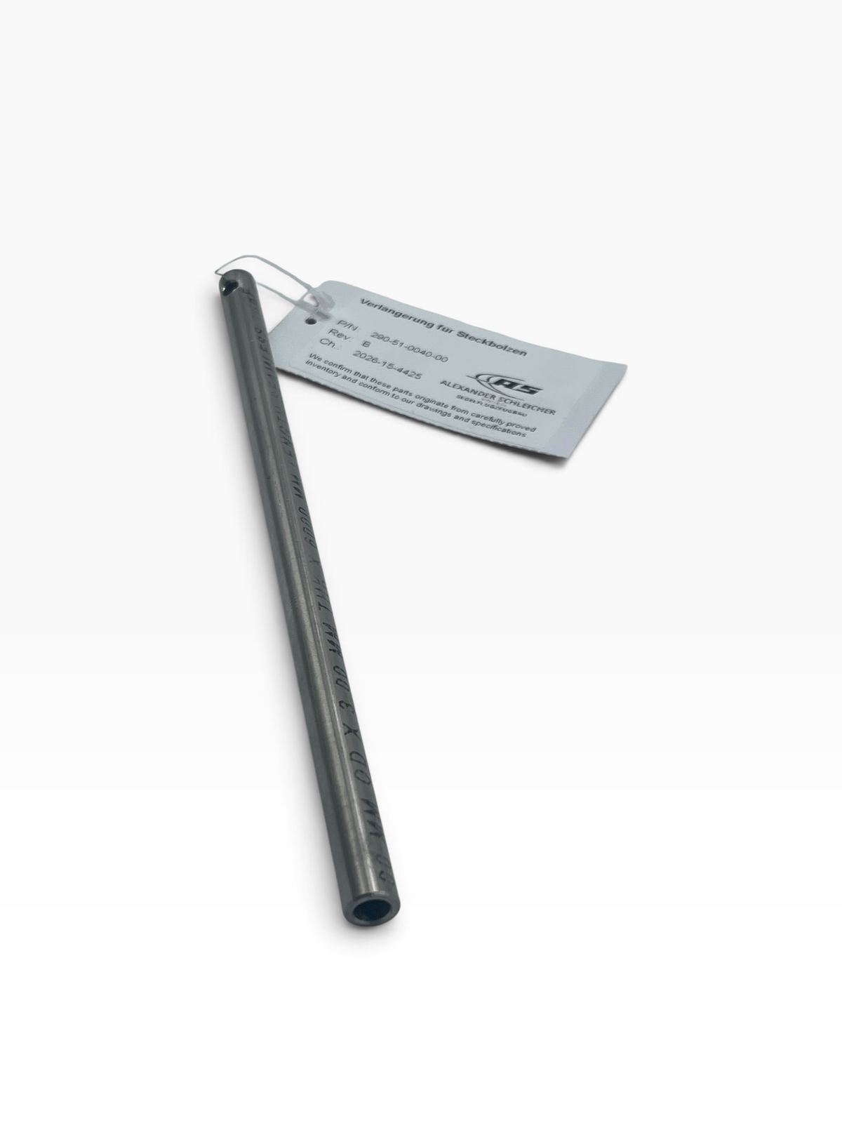 Extension Tube for Wing Tip Joint Pin