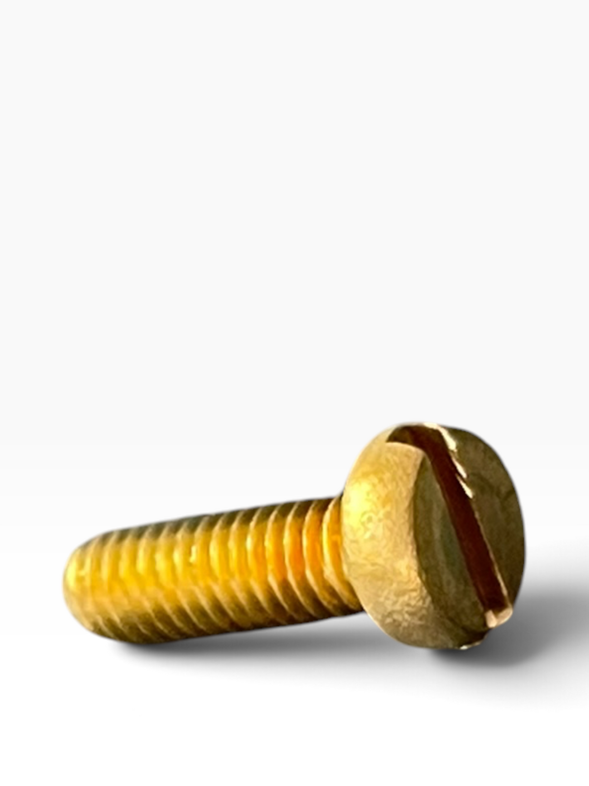 Cylindrical Screw M4x12, DIN 84/ISO 1207, Brass