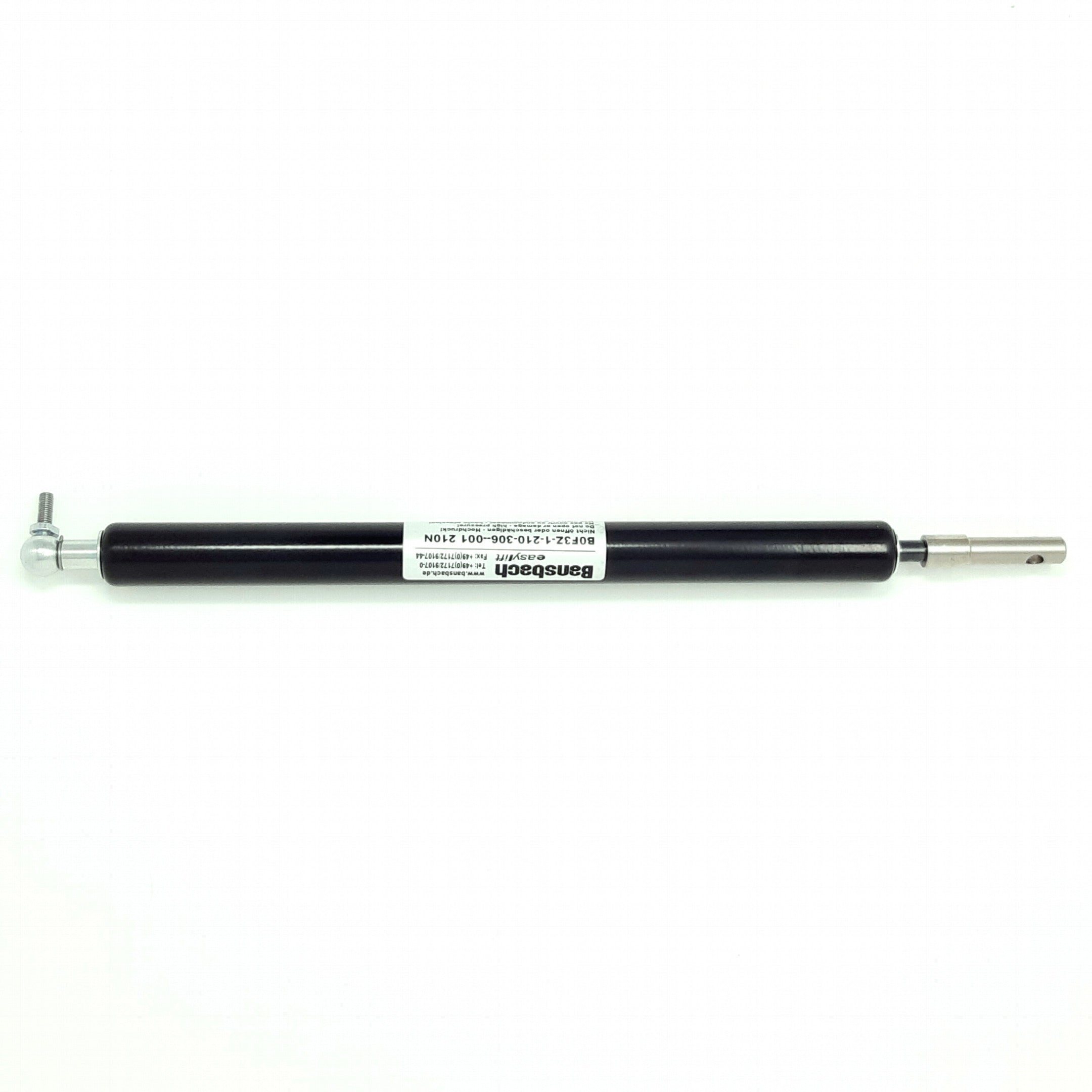 Landing Gear Pneumatic Tension Spring 210N, Ball Pivot M5, B40-3781